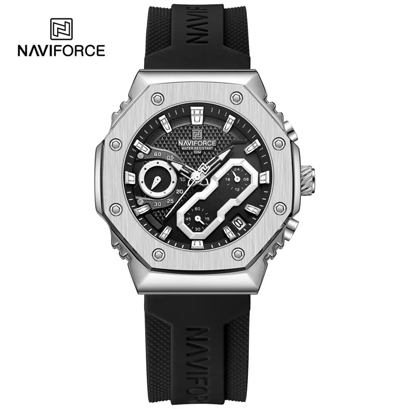 NAVIFORCE Luxury Watches for Men Women High Quality Original Couple Wrist watch Silicone Strap Military Sport Waterproof Clock