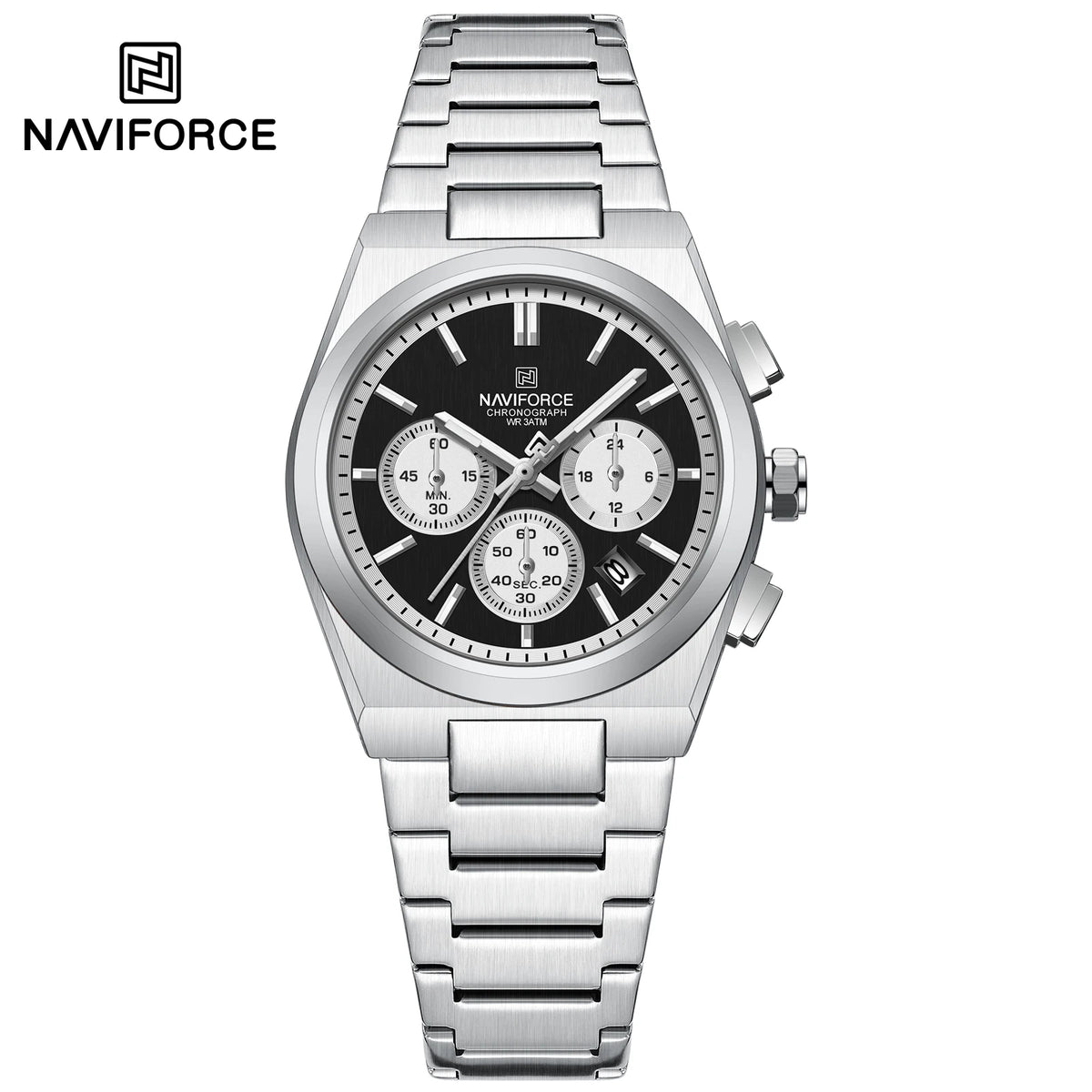 NAVIFORCE Couple Watches Pair Men Women Fashion Luxury Quartz Wristwatches Clock 2024 New Waterproof Stainless steel Watch Sets