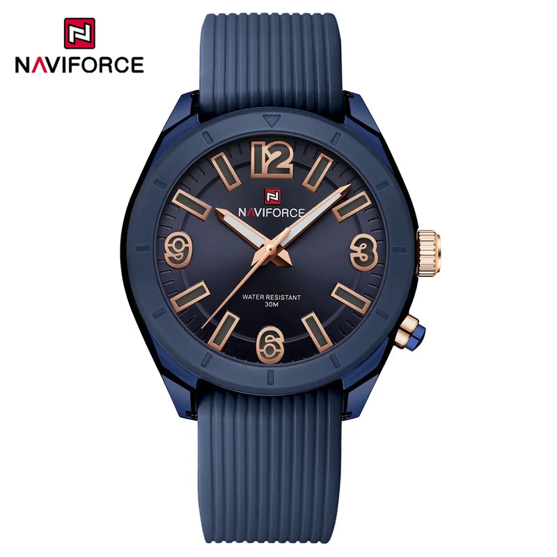 NAVIFORCE Women Fashion Watch Waterproof Personality Ladies Quartz Wristwatches Luxury Dress Clock Romatic Girlfriend Gift 2024