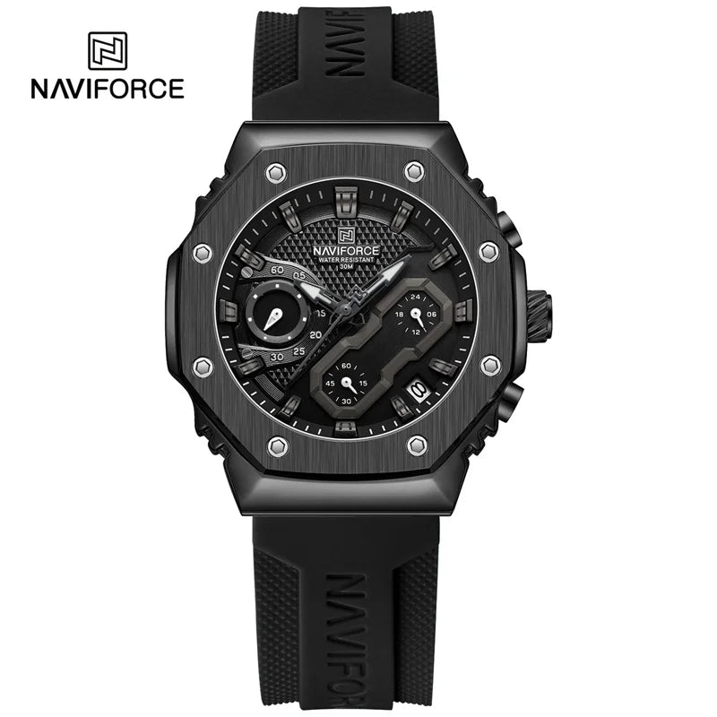 NAVIFORCE Luxury Watches for Men Women High Quality Original Couple Wrist watch Silicone Strap Military Sport Waterproof Clock