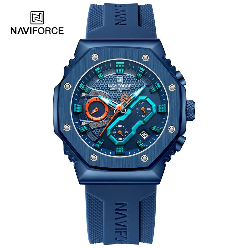 NAVIFORCE Luxury Watches for Men Women High Quality Original Couple Wrist watch Silicone Strap Military Sport Waterproof Clock