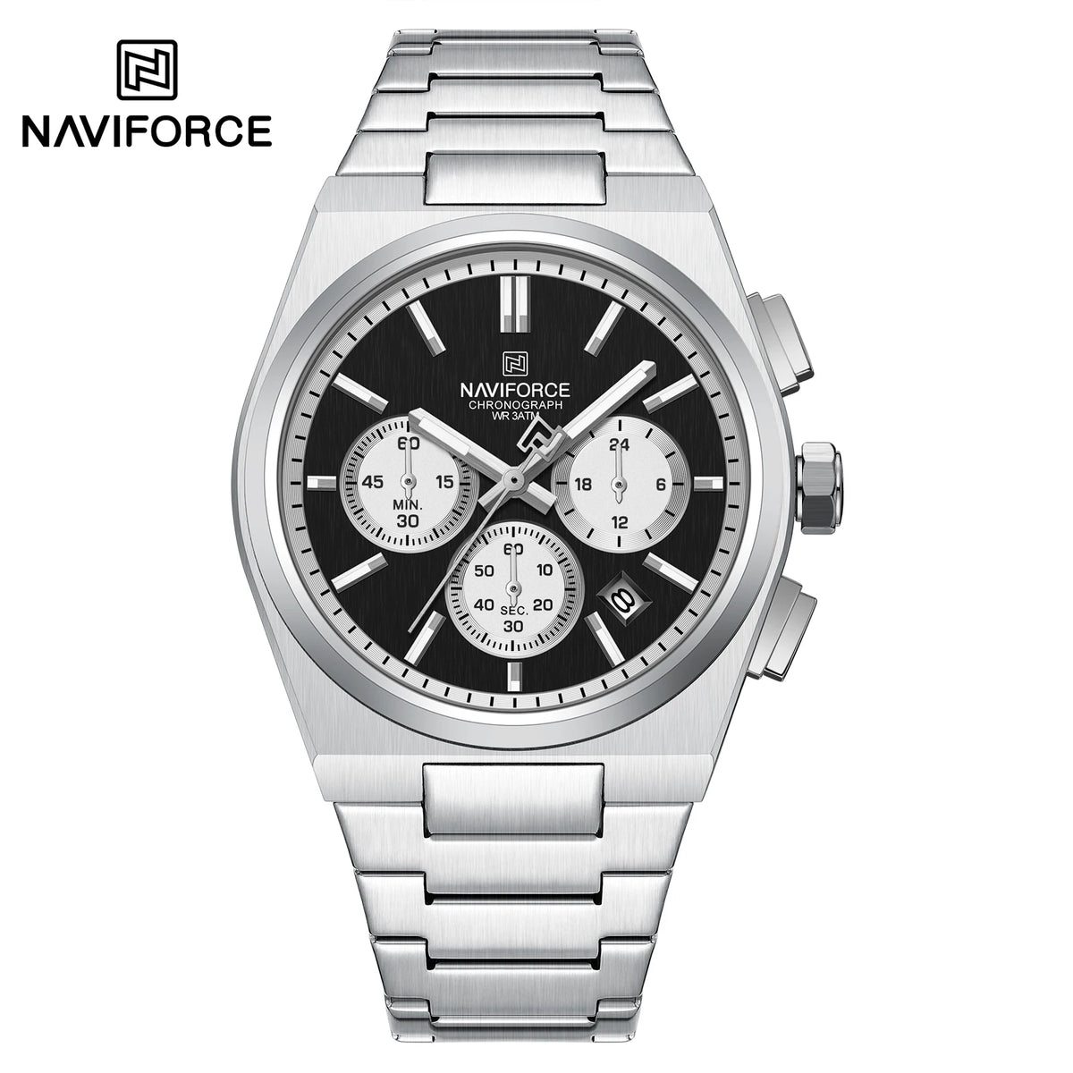 NAVIFORCE Couple Watches Pair Men Women Fashion Luxury Quartz Wristwatches Clock 2024 New Waterproof Stainless steel Watch Sets