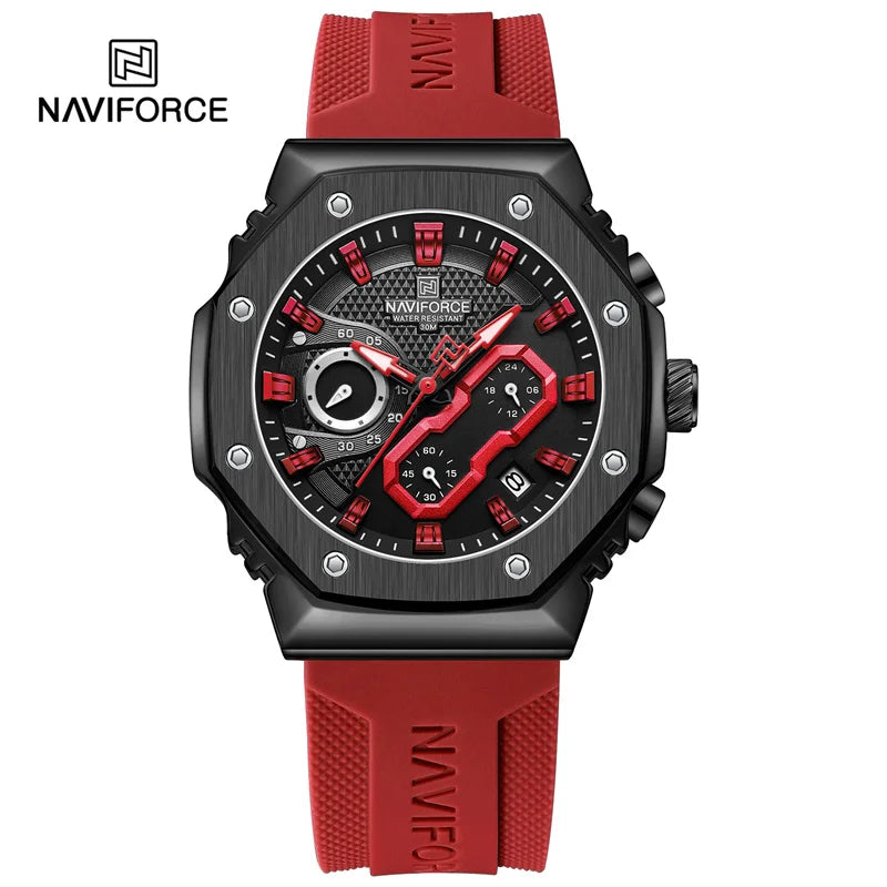 NAVIFORCE Luxury Watches for Men Women High Quality Original Couple Wrist watch Silicone Strap Military Sport Waterproof Clock