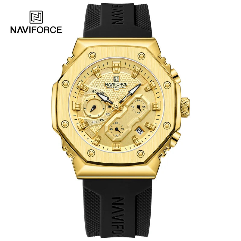 NAVIFORCE Luxury Watches for Men Women High Quality Original Couple Wrist watch Silicone Strap Military Sport Waterproof Clock