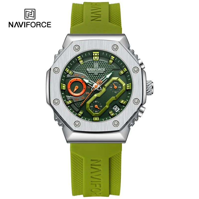 NAVIFORCE Luxury Watches for Men Women High Quality Original Couple Wrist watch Silicone Strap Military Sport Waterproof Clock