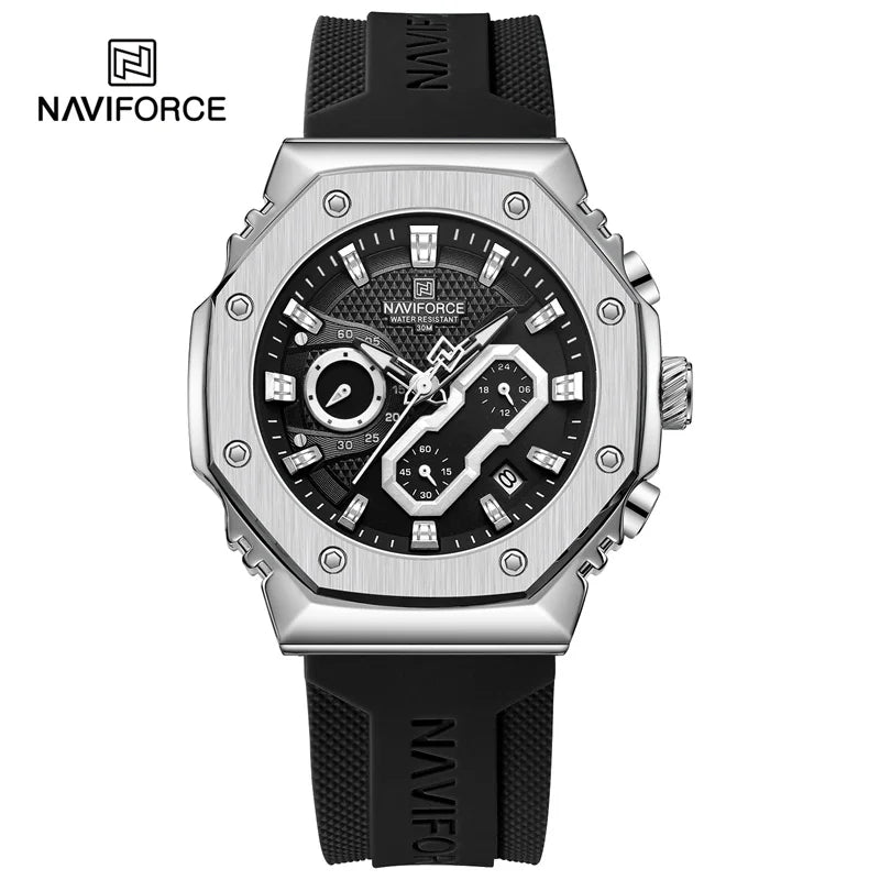 NAVIFORCE Luxury Watches for Men Women High Quality Original Couple Wrist watch Silicone Strap Military Sport Waterproof Clock