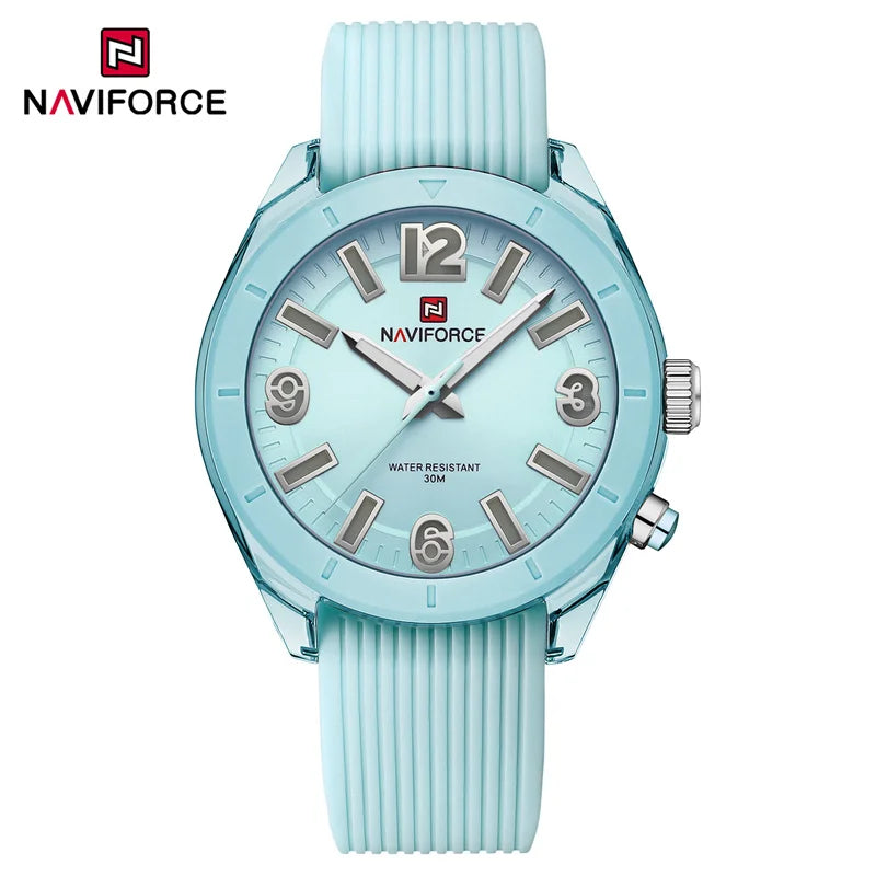 NAVIFORCE Women Fashion Watch Waterproof Personality Ladies Quartz Wristwatches Luxury Dress Clock Romatic Girlfriend Gift 2024