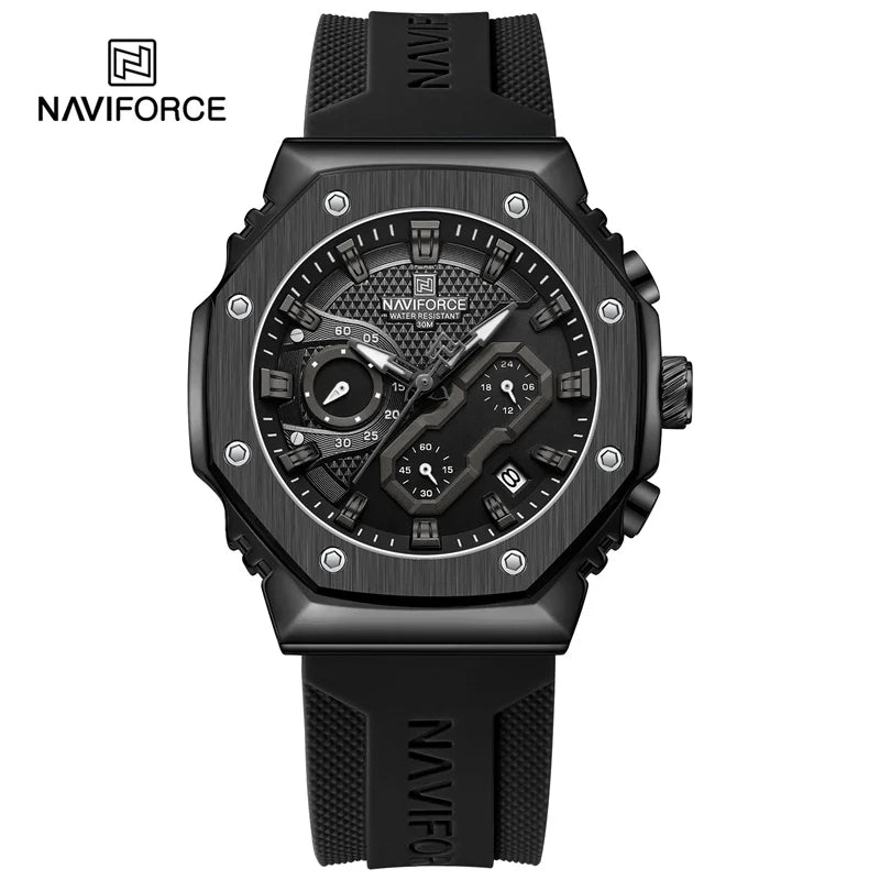 NAVIFORCE Luxury Watches for Men Women High Quality Original Couple Wrist watch Silicone Strap Military Sport Waterproof Clock