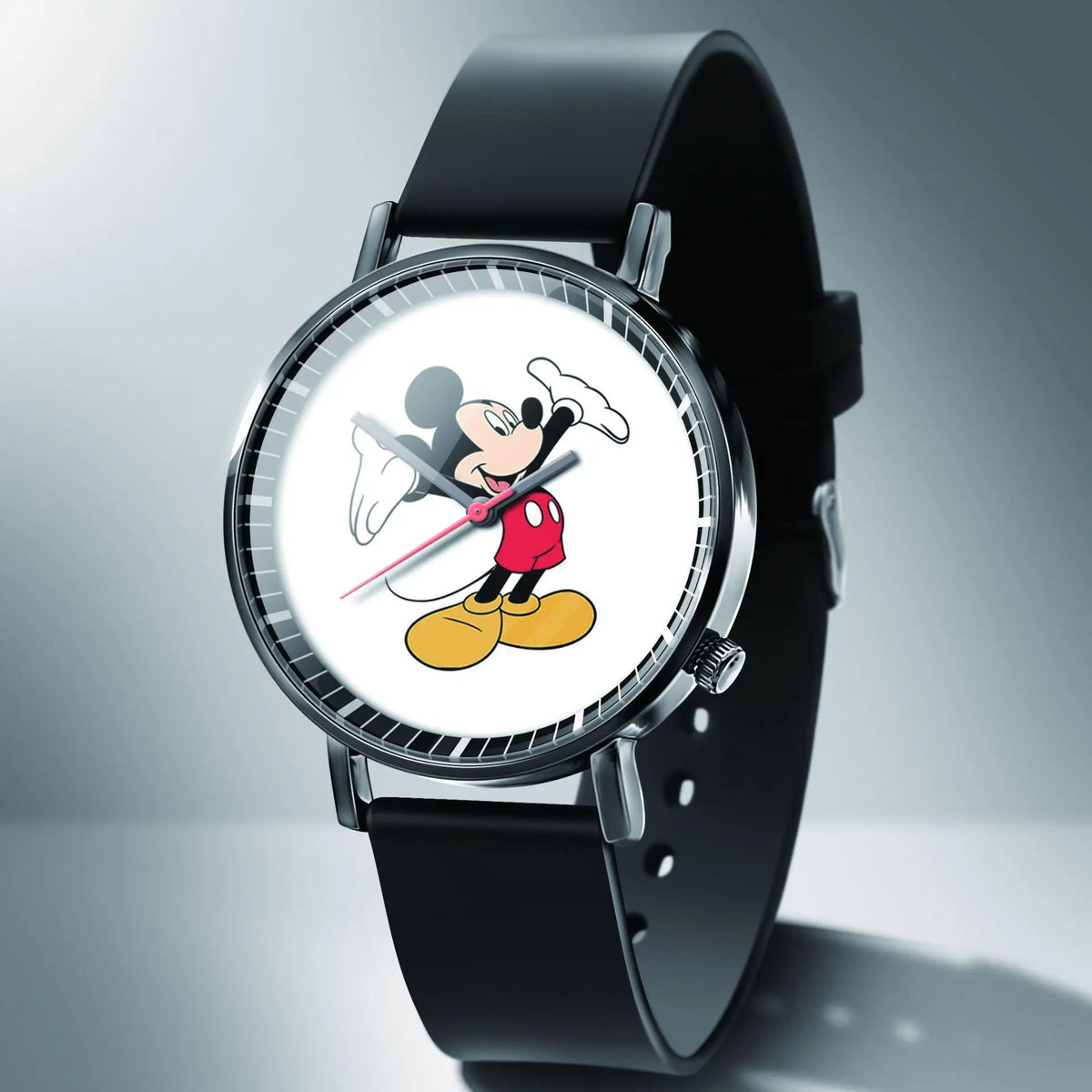 Disney Mickey Minnie Mouse GirlBoy Children's Kids Watch Women Cute Male Female Couple Wrist Watches Birthday Gifts